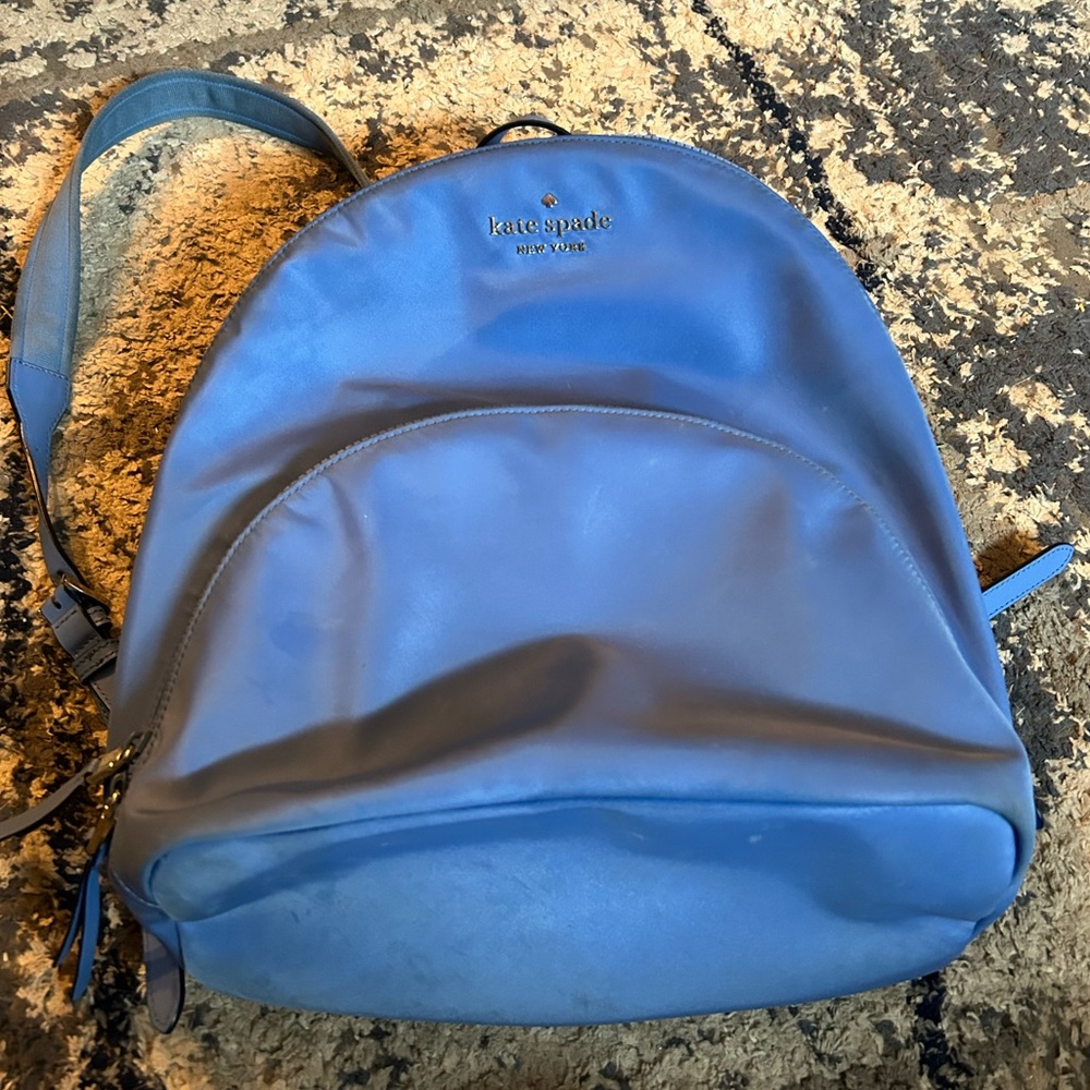 Kate Spade Blue Backpack
